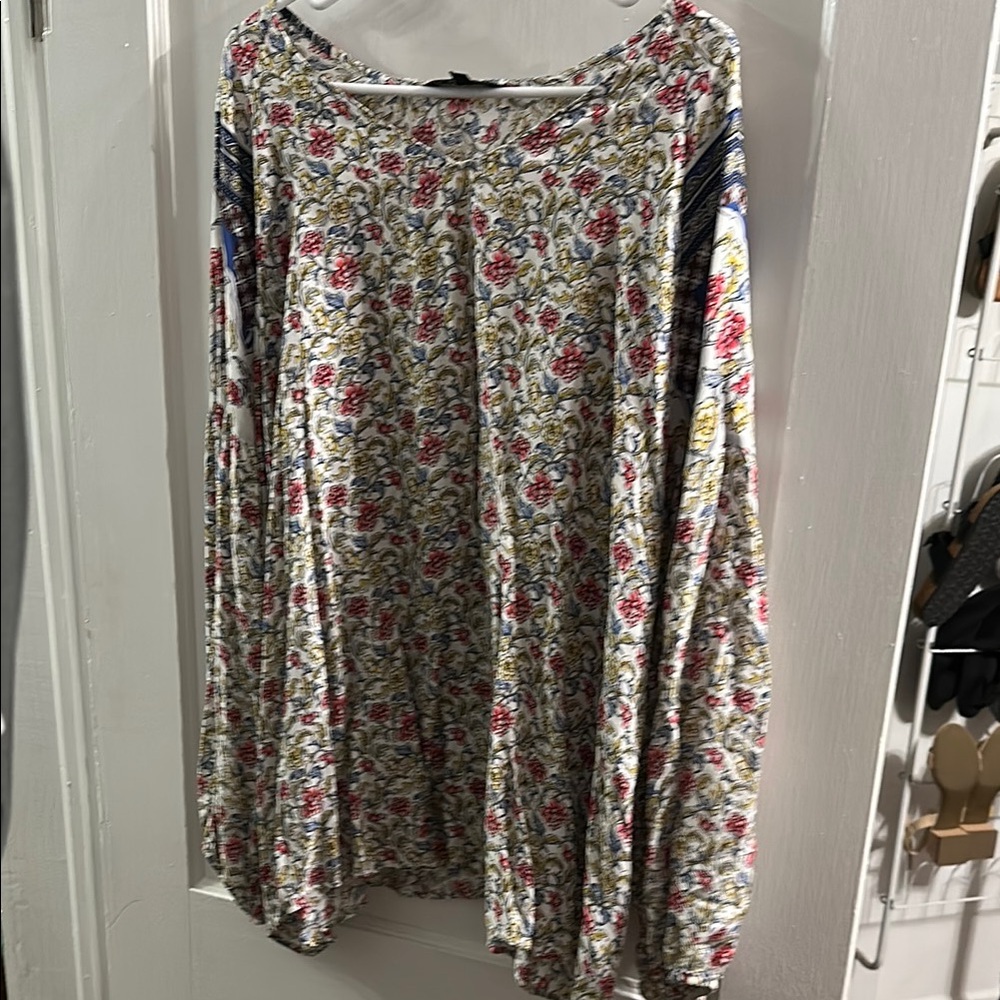 Davi & Dani Floral Top 3XL